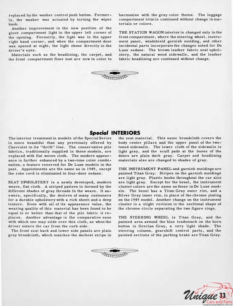 1950 Chevrolet Engineering Features Brochure Page 36